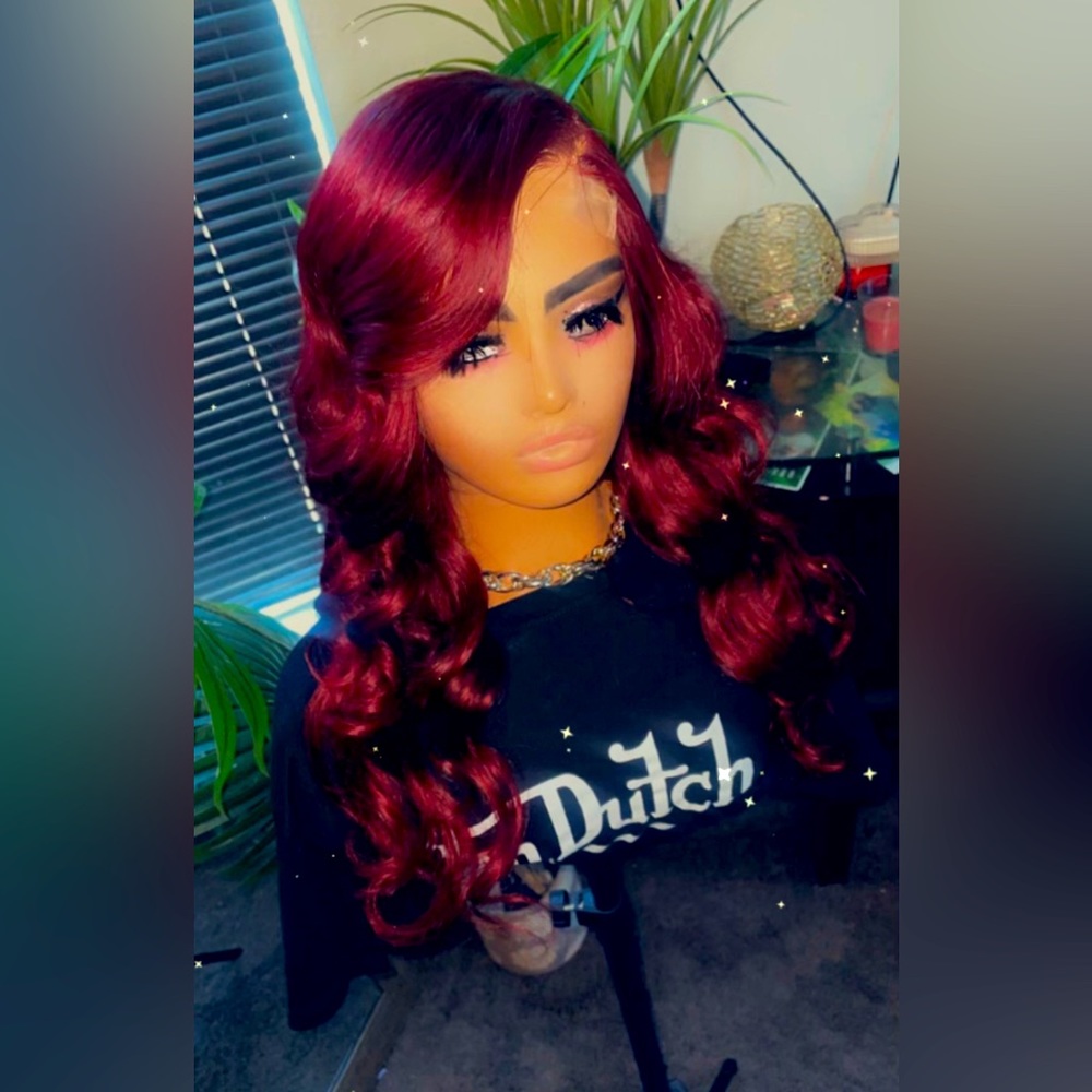 Full human hair lace wig. Brand new